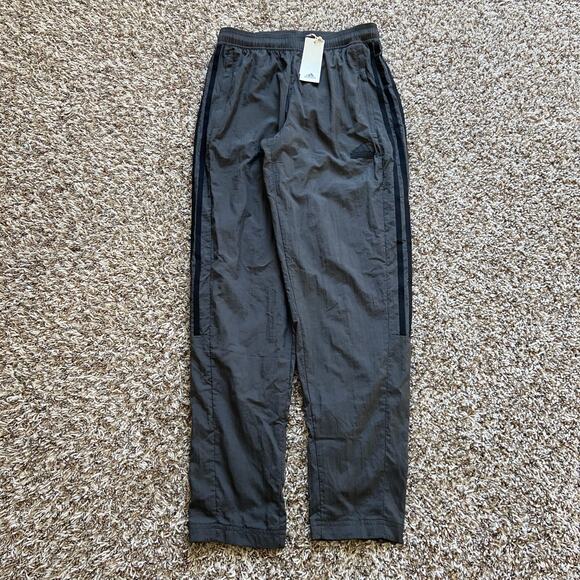 Adidas Tiro Woven Pant Men's S Grey Six Tapered Zipper Leg Athletic Track Pant - Picture 1 of 6
